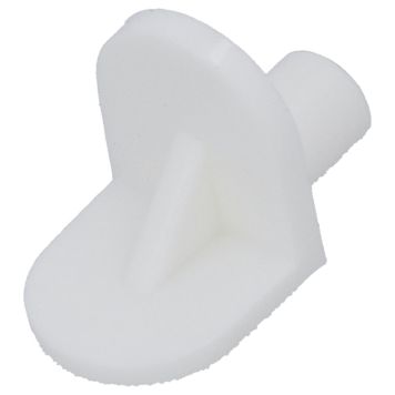 HYLLEBÆRER SUKI PLAST 5MM HVIT