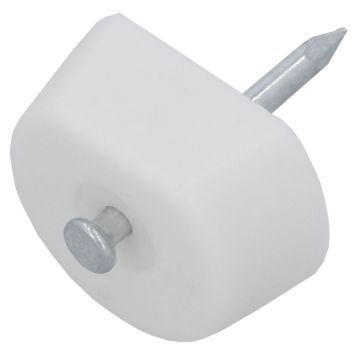 HYLLEBÆRER SUKI BL48 MED SPIKER HVIT