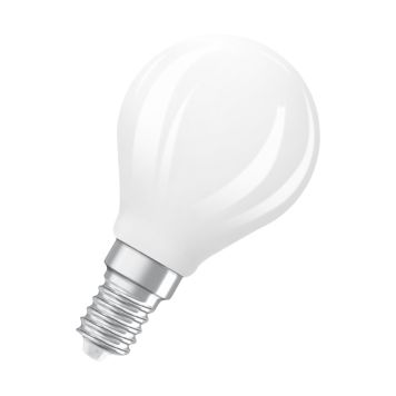 GLOBUSPÆRE OSRAM E14 3,4W FROSTET DIMBAR
