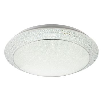 TAKLAMPE GLOBO FONDI Ø51 CM HVIT