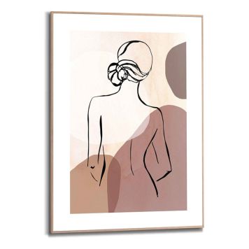 MALERI & DEKORBILDE REINDERS DAME RYGG 50X70CM