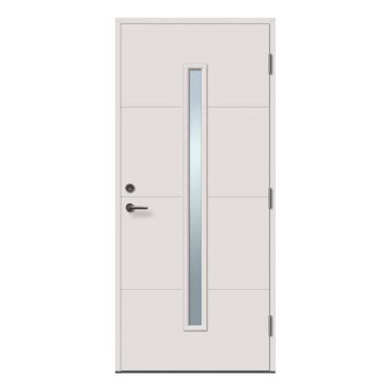 YTTERDØR SOLID ELEMENTS VÄXJÖ HVIT M9X20 HØYRE 