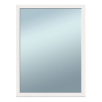 VINDU SOLID ELEMENTS FASTKARM 9X12 HVIT 3-LAGS GL./ ALUMINIUM