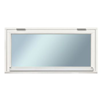 VINDU SOLID ELEMENTS OVERHENGT 10X5 2-GLASS HVITMALT