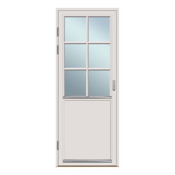 SPROSSER 8X20/12 HVIT TIL BALKONGDØR VHED