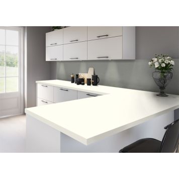 KJØKKENPLATE EASYBOARD GREY ALUMINIUM 7,8X650X3650 MM