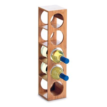 VINSTATIV ZELLER BAMBUS 5 FLASKER 13,5X12,5X53 CM