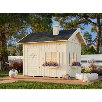 LEKEHUS PALMAKO GRETE 4,1M² UBEHANDLET