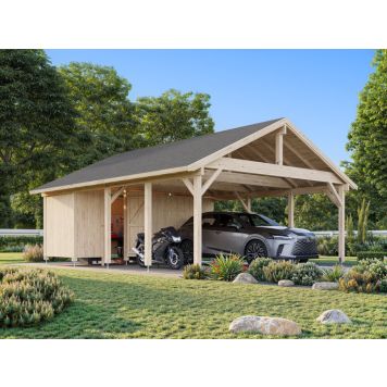 CARPORT PALMAKO ROBERT 40,6M² MED BOD