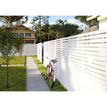 LEVEGG LAUREEN HVITMALT 180X180CM 