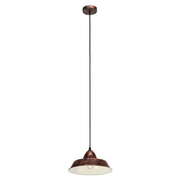 TAKLAMPE  EGLO AUCKLAND   ANTIKK  KOBBER