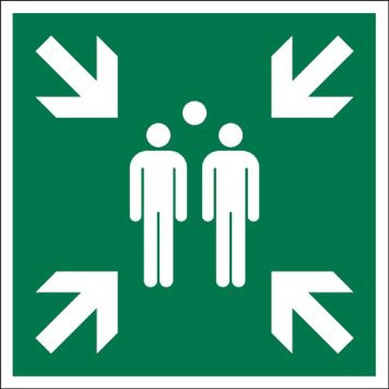 SKILT PICKUP SAMLESTED 15X15 CM