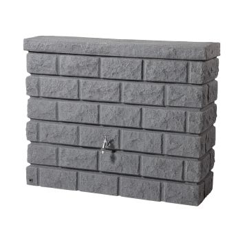 REGNVANNSTØNNE GARANTIA ROCKY GRÅ GRANITT 400L