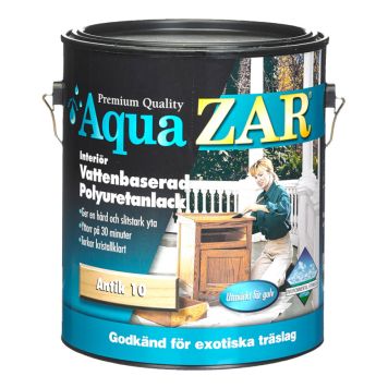 INTERIØRLAKK ZAR AQUA ANTIKK 3,8L