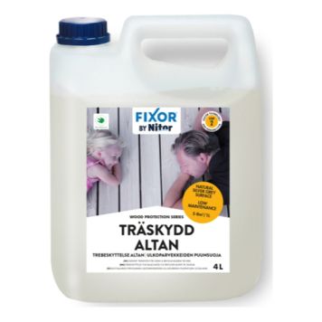 TREBESKYTTELSE NITOR WOOD PROTECTION 4L