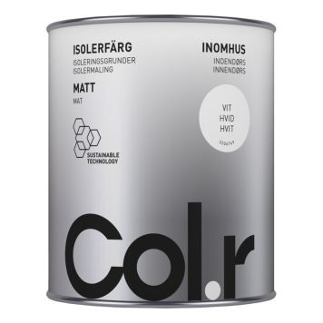 ISOLERMALING COL.R HVIT MATT 0,75L