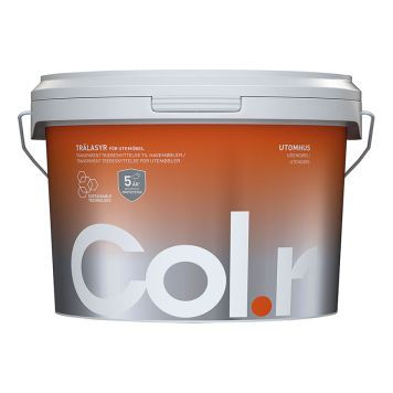 FASADEBEIS COL.R FOR UTEMØBLER 3L SVART