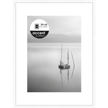 RAMME ACCENT AURA 30X40CM HVIT 