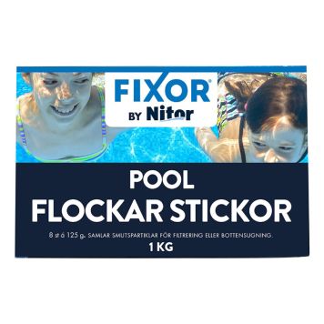KLARINGSMIDDEL NITOR FLOCKAR STICKS 1 KG
