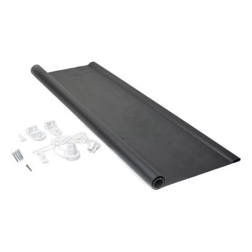 RULLEGARDIN BASIC MØRKLEGGENDE 80X185CM SVART