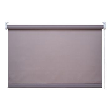 RULLEGARDIN KORAL LYSDEMPENDE 160X185CM MØRK GRÅ