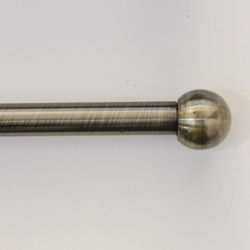 GARDINSTANG HASTA LUNA ANTIKKMESSING 90-160CM