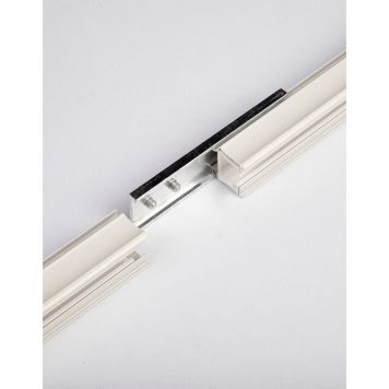 SKJØTEDEL HASTA FOR FIRKANTET SKINNE HVIT