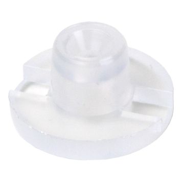 BUNNPROPP KIRSCH TIL ALUMINIUMPERSIENNE TRANSPARENT 8-PACK