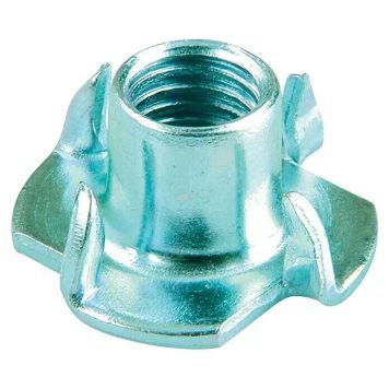 INNSLAGSMUTTER STABILIT STÅL M4X6MM 10 STK