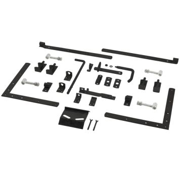 DOBBELDØRBESLAG PLUS MED JUSTERBARE HENGSLER