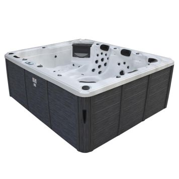 SPABAD DENFORM KING SIZE 8 SETER 71 DYSER GRÅ/HVIT