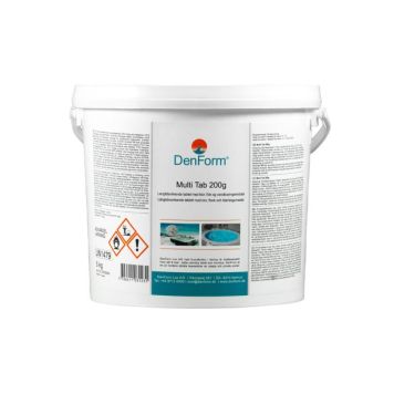 TRIKLORTABLETTER DENFORM MULTITAB 200G 5KG