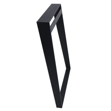 BORDBEN 750X740 MATT SVART