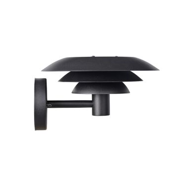 VEGGLAMPE DYBERG LARSEN DL25 SVART