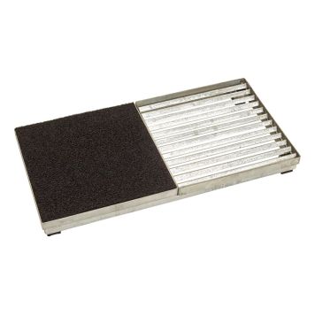 ENTRÉRIST PLUS CUBIC MED RAMME OG PLASTMATTE 40X80X6,8CM