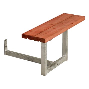 PÅBYGG PLUS TIL BASIC BENKESETT TEAK 77 CM
