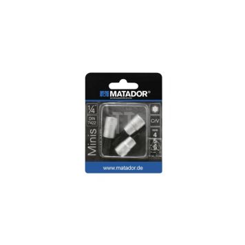 PIPENØKKELSETT MATADOR HEX 3 DELER 4-6MM