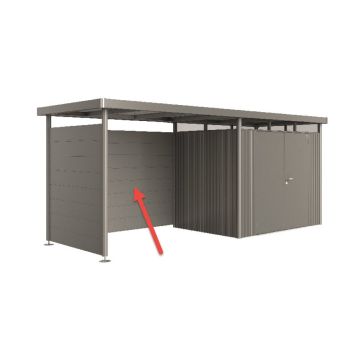 SIDETAK BIOHORT TIL REDSKAPSBOD HIGHLINE H2 METALLIC SØLV