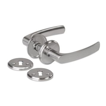 DØRHÅNDTAK JASA KLASSIK MATTFORNIKLET KOMPLETT