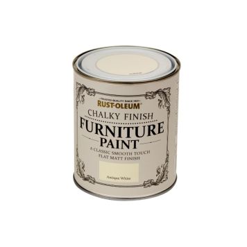 KALKMALING RUST-OLEUM FURNITURE PAINT ANTIQUE WHITE 750ML