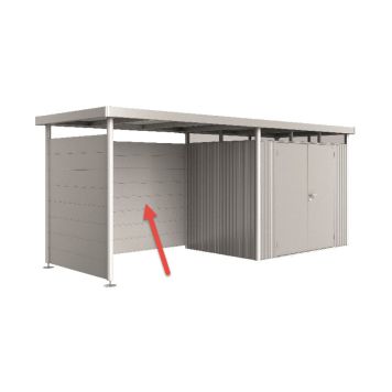 BAKVEGG BIOHORT HIGHLINE METALLIC SØLV H2-H5