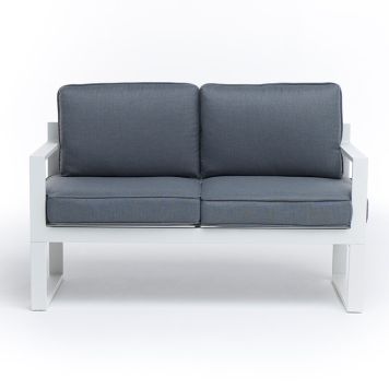 LOUNGESOFA SUNFUN SALTÖ 2-SETER HVIT