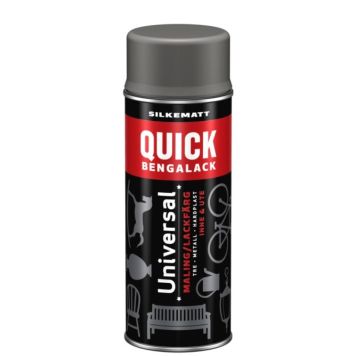SPRAYMALING QUICK BENGALACK UNIVERSAL PANTER SILKEMATT 400ML