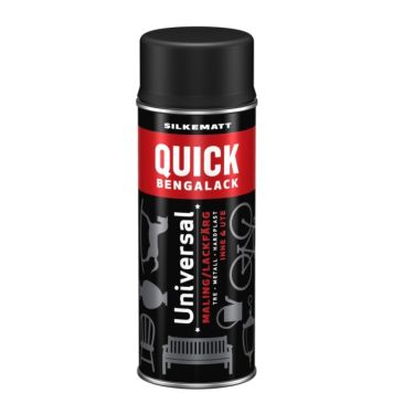 SPRAYMALING QUICK BENGALACK UNIVERSAL SORT SILKEMATT  400ML