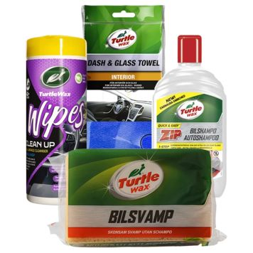 RENGJØRINGSPAKKE TURTLE WAX  BILPLEIE