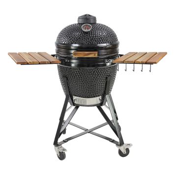 KULLGRILL KAMADO SUMO MIDI 21" Ø55CM SVART