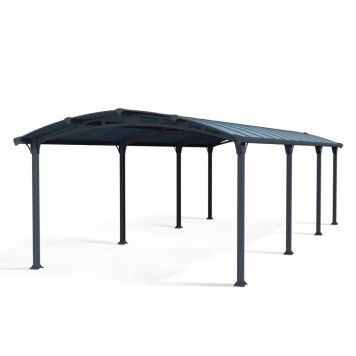 CARPORT CANOPIA ARCADIA 25,2M² BRONSE/GRÅ