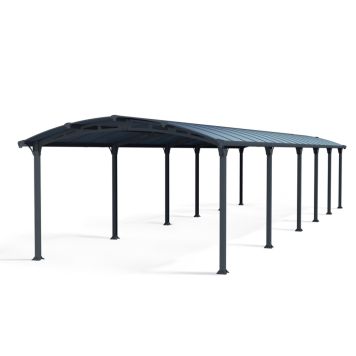 CARPORT CANOPIA ARCADIA 39M² BRONSE/GRÅ
