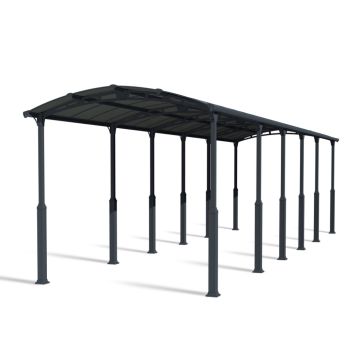 CARPORT CANOPIA ALPINE 39M² BRONSE/GRÅ