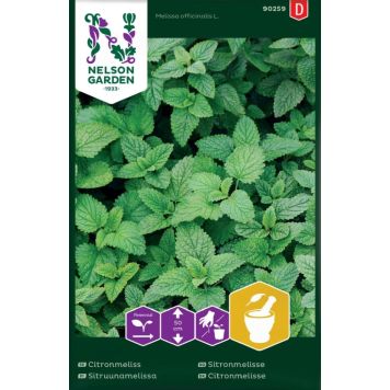 KRYDDERURTER NELSON GARDEN SITRONMELISSE